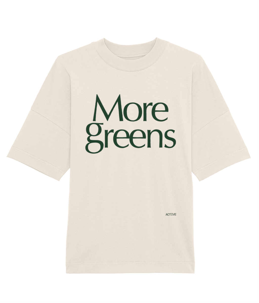 More greens T Shirt in Bone