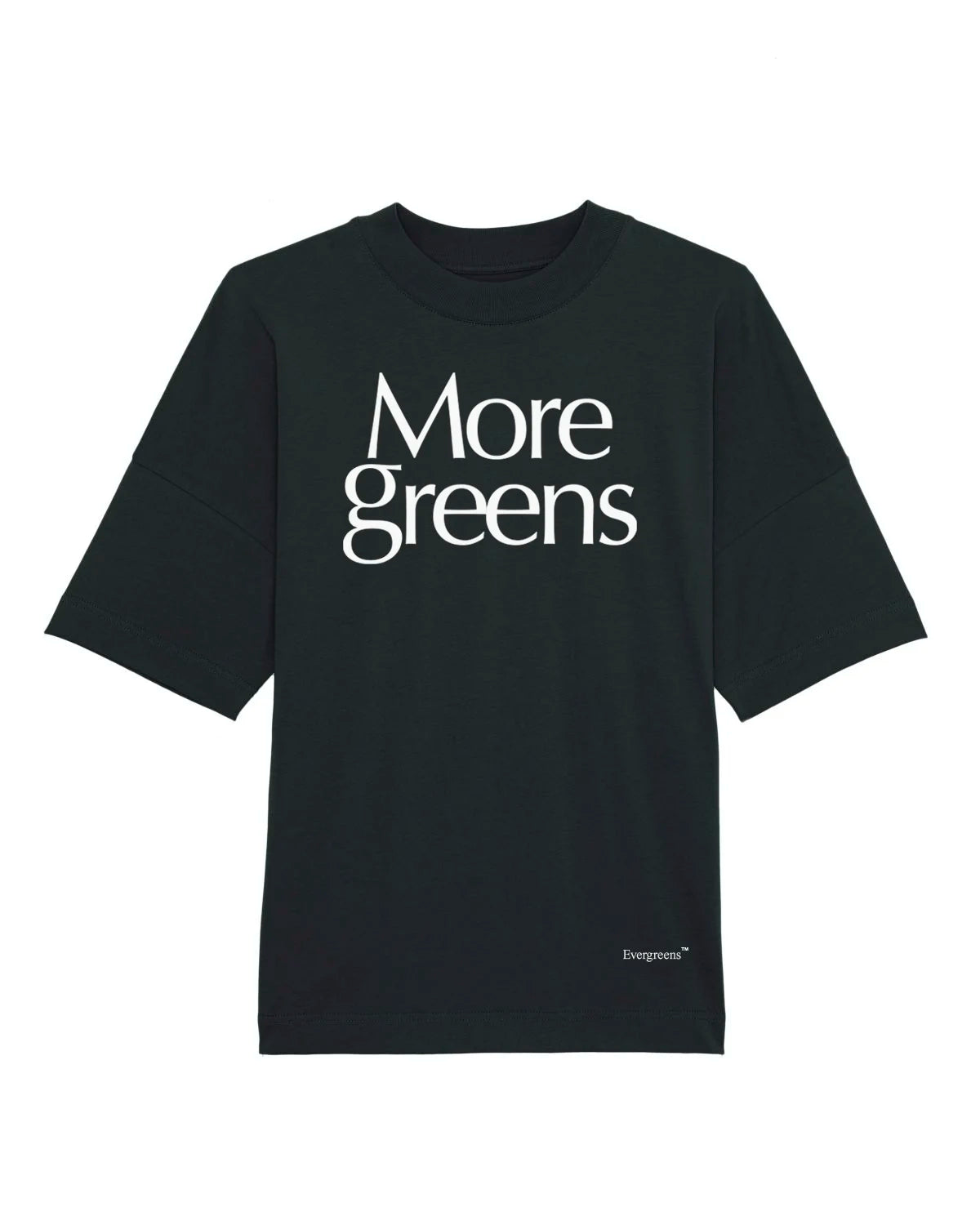 More greens T Shirt Black